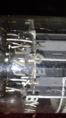 ⭐️RARE⭐️1957 TEST NOS AMPEREX 12AU7 ECC82 Foil D Getter k63 ⊿7J Tube TV-7 Tested