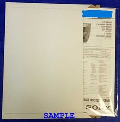 SONY DVP-S7000 RMT-D100A RMT-D100E Service Manual Original Paper OEM Repair Guid