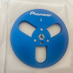 One Pair Pioneer silvery 7 » Tape Reel Light Metal Aluminum Take Up Reel