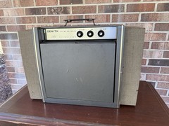🍊Vintage 1960s Zenith Stereophonic Record Player All Transistor | Model SA55