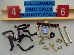Realistic STA-80 Receiver Screws/Chassis Parts. Tested Parting Out Entire STA-80