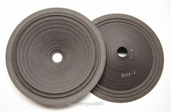 Pair Vintage 6&Prime; Paper Cones – Speaker Parts / W325-1