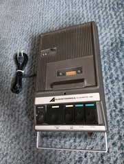 Audiotronics Cassette Recorder 146 Portable Vintage Electronics Retro