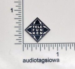 Equipment Badge Custom Made Aluminum Small Size 3/4&Prime;