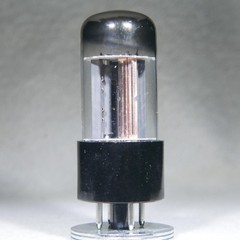 NOS/NIB GE GZ34/5AR4 O-Getter Rectifier Vacuum Tube Made in USA 1961