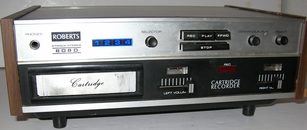 Rheem Roberts 8 Track Player Model 808D AS IS – LIke AKAI CR80d Equivalent