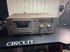Sanyo RD 5250 Stereo Cassette Deck PARTS or REPAIR