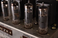 Vintage PILOT SA-232 EL84 Tube Power Amplifier & SP-210 Preamplifier -SERVICED-