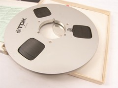 TDK LX 35/180BM Reel to Reel Pro Audio Tape 1/4&Prime;x3600&prime; 10.5&Prime; Metal Reel NAB Hub