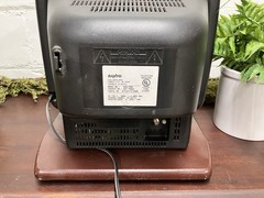 Sanyo Vintage AVM-1306 13&Prime; CRT TV Retro Gaming 1997 Vintage Works Coaxial Cable