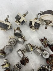 LOT OF OVER 60 Angstrohm Precision and Ohmite Potentiometers Various OHMS
