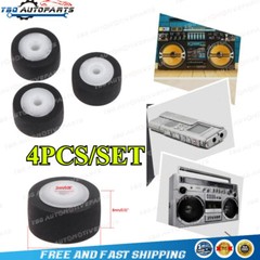 4pcs Vintage Pinch Roller for SONY TC-WE435 TC-WE675 TC-WE605 TC-WE625 TC-WR490