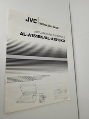 JVC AL-A10BK Al-A1BK ALBKX Owner Instruction Manual USA Seller Genuine Original