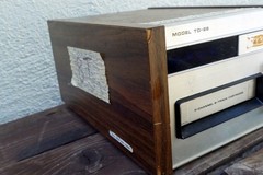 Superscope Marantz TD-28 8-Track Tape Player, Damaged, AS IS for parts repair