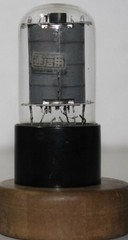 1x 1970s 6V6GT NANKING Bottom Square Getter Made in China Amplitrex Tested Tube