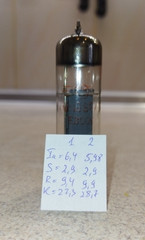 E80CC Tungsram Hungary. Vacuum Triode tube. Tested