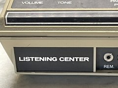 Audiotronics Cassette Recorder Listening Center Portable VTG Electronics 148B