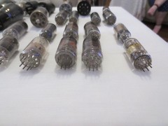 Lot Of 28 Mixed Vacuum Tubes GE, RCA, GM, Zenitn, & more
