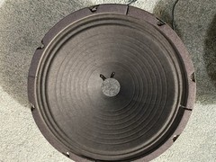 pair of vintage Jensen Alnico 5 PM (Permanent Magnet) 10-inch guitar P10s 8ohms