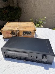 *powers Tested 4 Parts Repair* Sansui RA-990 Stereo Reverberation Amplifier Deck