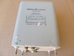 Vintage GE 9T35Y1643 Inductor Choke .05H 5A DC .9V RMS .6OHM DC