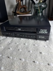 Tote Vision GS-5000 VHS Video Cassette Player VCR AC/DC 12V/Plays video/Works