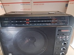 VTG GE SUPERADIO 7-2887A General Electric Long-Range AM/FM Super Radio TESTED