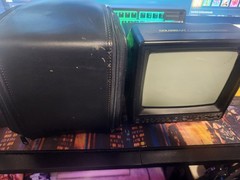 Goldbeam 7&Prime; Black And White Tv/Radio AM/FM Tested Working With Antenna GB-702C