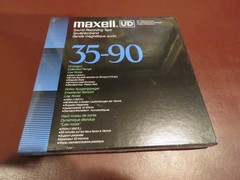 BOX of 10 MAXELL UD 35-90N 1/4&Prime; Reel to Reel TAPES NEW & Sealed