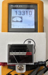TANDBERG TD20A VU METERS – PAIR, MINT CONDITION.