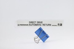DIRECT DRIVE PIONEER AUTOMATIC RETURN MODEL PL-518 logo badge Sticker Decal
