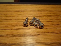 Pioneer PL-516 Stereo Turntable Parting Out Allen Screws for Cover Plate
