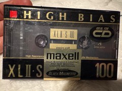Sealed Maxell XLII-S 100 Type II High Bias Blank Cassette Tape Made Japan