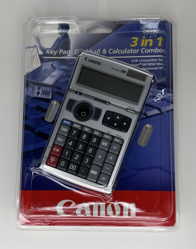Canon Calculator DK1000i USB Keypad Trackball Calculator – Brand New Sealed