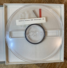 Vtg Ampex 406 Reel Tape « Debbie Gibson USA Overnight ID » 12/92