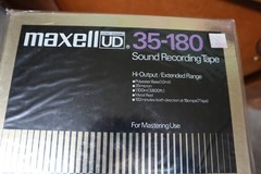 Maxell UD 35-180 Sound Recording Tape 3600 10.5in Reel to Reel NEW OLD STOCK
