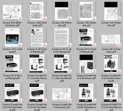 Dynaco Tube Amplifier Pre Amp Tube Amp Service Manual Audio HIFI Computer PDF CD
