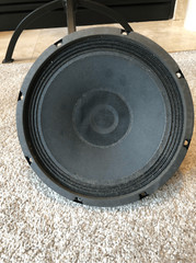 Vintage Genuine Eminence Coaxial 10in Speaker With APT Super Tweeter