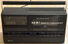 1983 Mitsubishi HS 700-UR Portable VCR Video Recorder AS IS For Parts/Repair