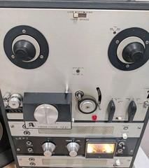 Vintage Akai M-8 Cross Field Tube Reel to Reel Tape Recorder – Powers On Works