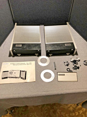 Vintage Sony TC-540 Reel to Reel Pair Working Speakers Plus Parts