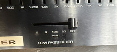 Vintage Altec Lansing Model 1653A Equalizer Rack Mount USA Pro Audio EQ 120V 30W