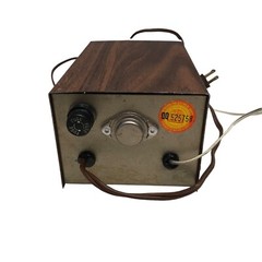 Kraco Model KS 100 4amp DC Power Converter CB/Ham Radio 12VDC Wood Grain -Tested