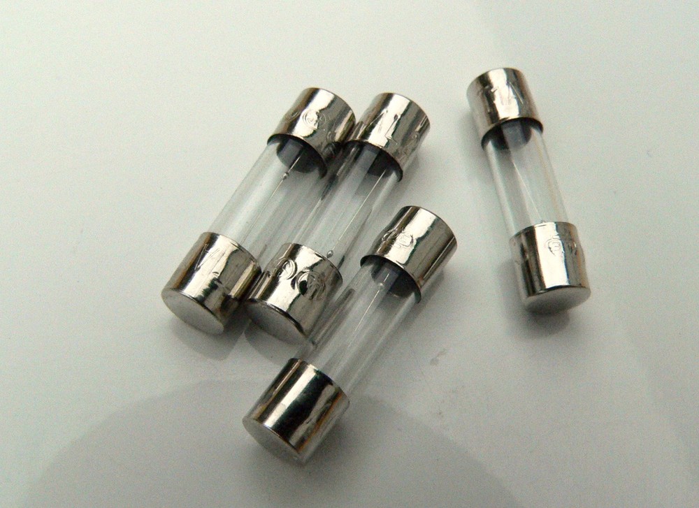 20mm x 5mm 0.5A anti-surge time lag HT fuse x 4 for Marshall 50W valve amplifier