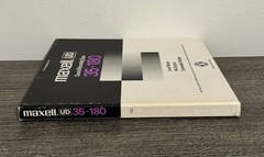 Maxell Sound Recording Reel to Reel Tape UD 35-180 Low Noise Hi-Output UNTESTED