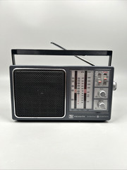 Vintage GE 7-2945A 4 Band AM FM TV Sound Weather Radio Tested – Excellent