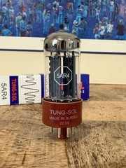NOS NIB Tung-Sol GZ34 5AR4 Vacuum Tube Russia Hickok TV7 Tested