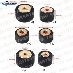 4PCS/set 13 * 7 *2.0、13 * 8 *2.0mm Copper Vintage Pinch Roller For SONY Technics