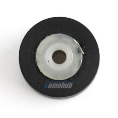 5PCS 9x7x6x1.5mm Tape Recorder Pinch Roller Wheel Rubber Pressure Belt Pulleys