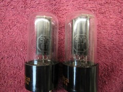 NOS NIB PAIR DUMONT 5Y3GT Rectifier Radio Audio TUBES 5Y3